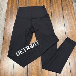 Limited edition Lululemon align Detroit leggings - size 4
